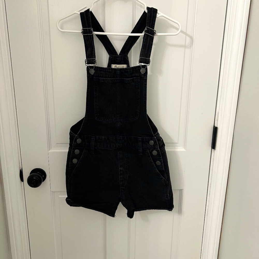 Madewell Overall Demin Shorts
